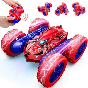 Remote Control 4WD Stunt Car Double Sided 360 Rotation RC Toy for Kids Boys